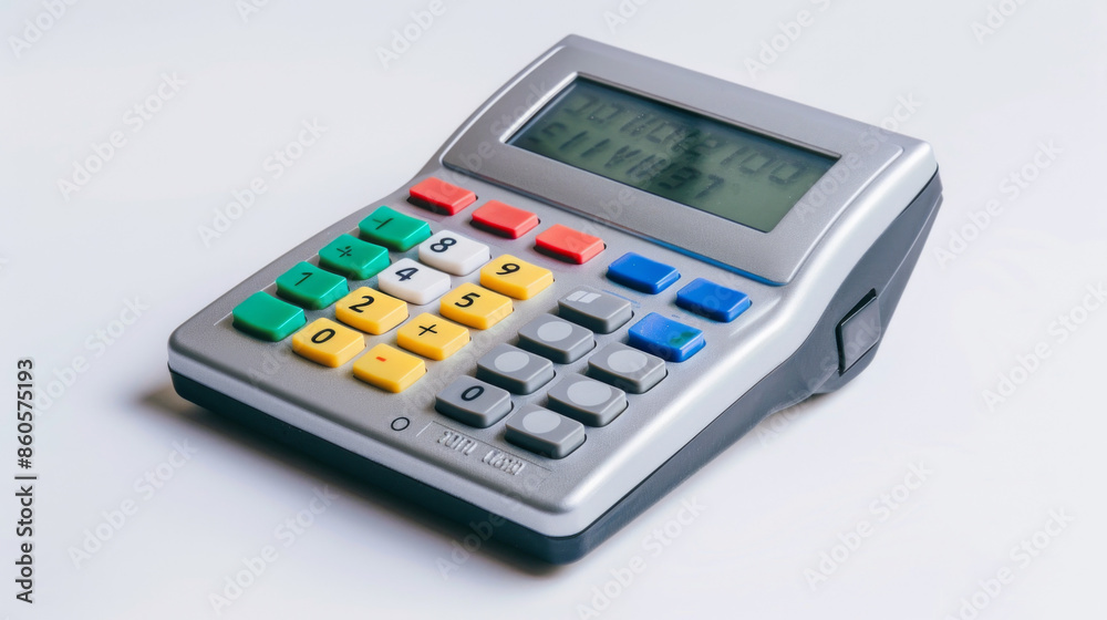 ATM keypad overlay tester for checking the functionality of keypad overlays isolated on white background ATM keypad overlay tester for checking the functionality of keypad overlays isolated on white background