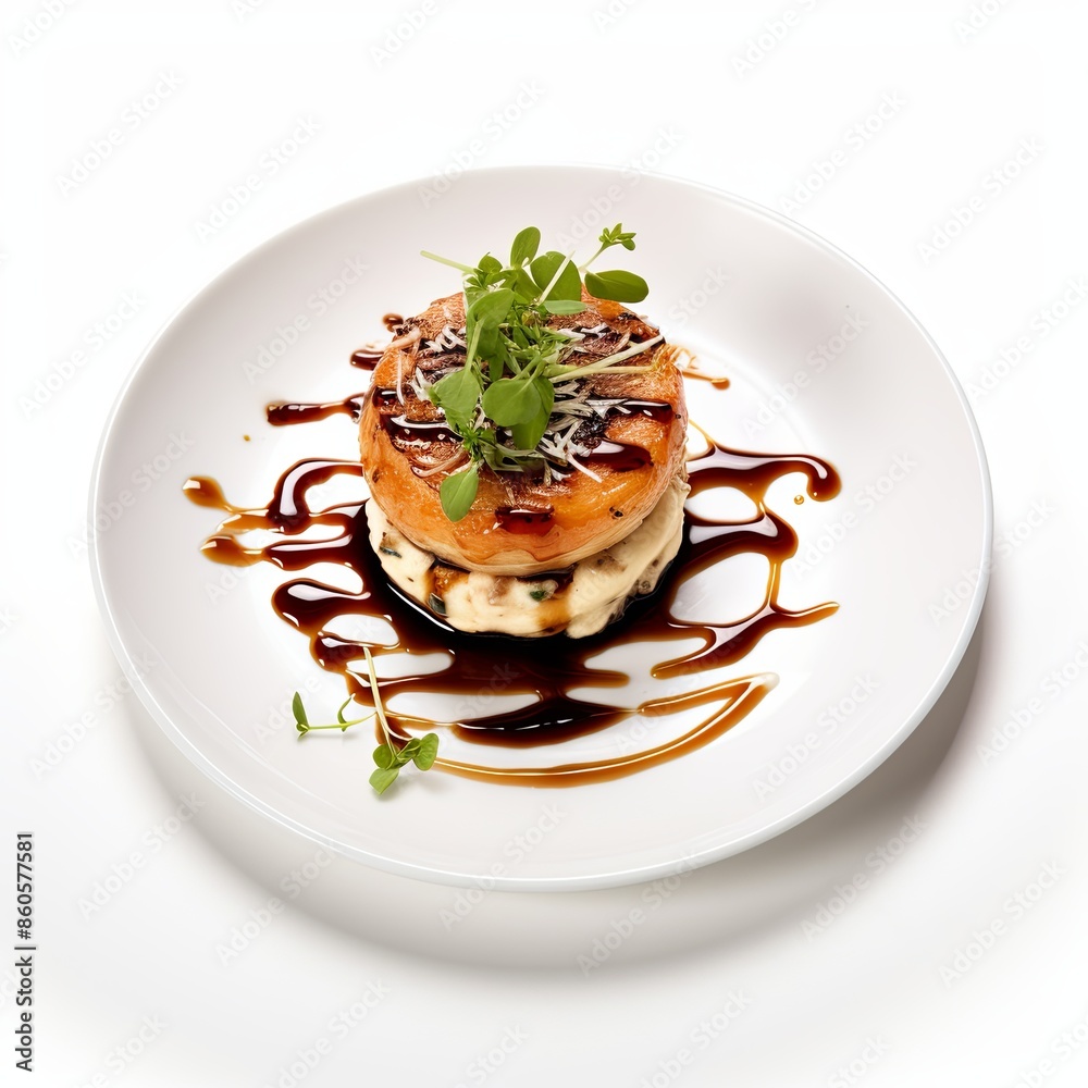 Famous food dish Isolated on a white background Famous food dish Isolated on a white background