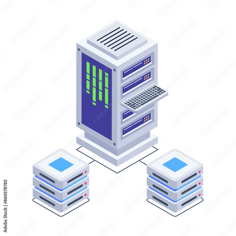 Here’s an isometric icon of shared server
Here’s an isometric icon of shared server
