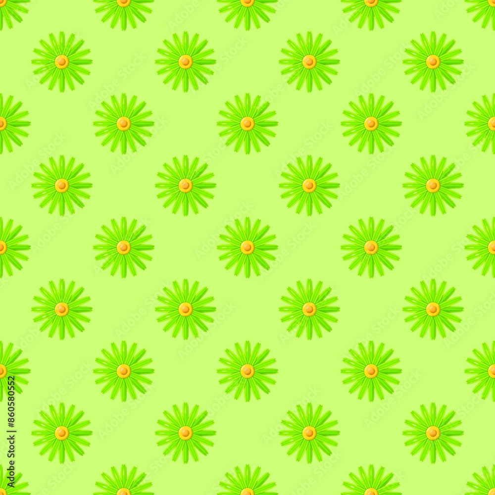 seamless pattern with camomiles seamless pattern with camomiles