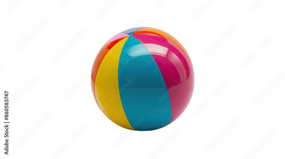 colorful children's ball on a transparent background colorful children's ball on a transparent background