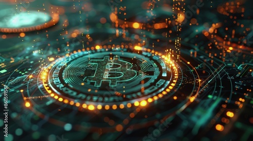 Wallpaper Mural cryptocurrency, cryptomoneta. infographics of the crypto exchange. bitcoin. infographics financial economics Torontodigital.ca