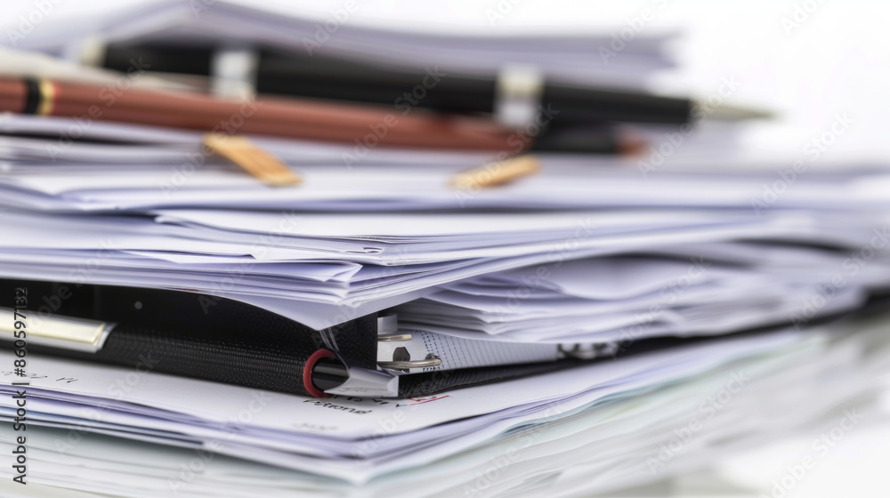 Electronic workpapers for documenting audit evidence isolated on white background Electronic workpapers for documenting audit evidence isolated on white background