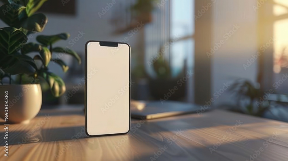 smartphones with blank screens on black background. 3D rendering. smartphones with blank screens on black background. 3D rendering.