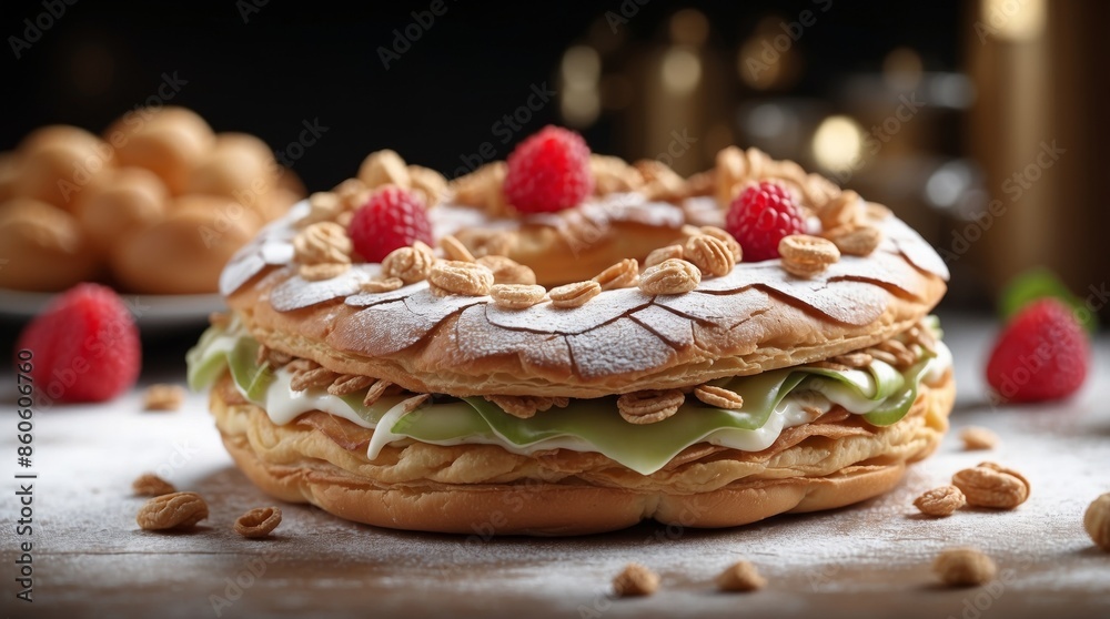 PARIS-BREST AMADINE light luscious dessert PARIS-BREST AMADINE light luscious dessert