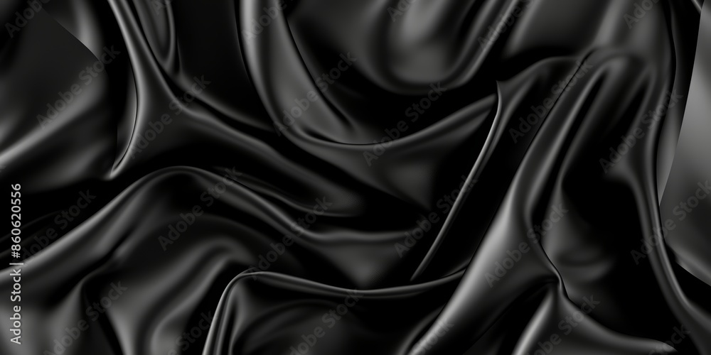 Fototapeta premium Background texture silk satin. Template. Empty. Flat lay, top view. luxury background with space for design
