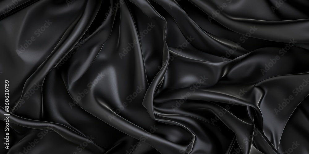 Fototapeta premium Background texture silk satin. Template. Empty. Flat lay, top view. luxury background with space for design