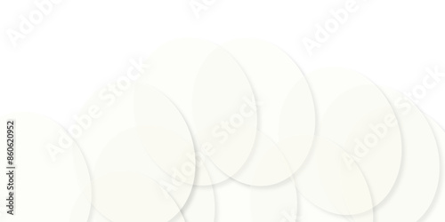 Abstract white modern transparency circle presentation background. Many beautiful bubbles on white background . Abstract white background with a lot of circles. Bubbles abstract. illustration design.