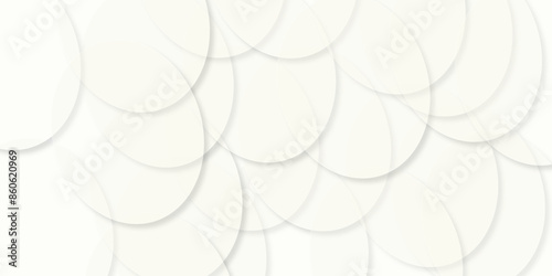 Abstract white modern transparency circle presentation background. Many beautiful bubbles on white background . Abstract white background with a lot of circles. Bubbles abstract. illustration design.