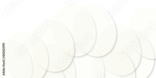 Abstract white modern transparency circle presentation background. Many beautiful bubbles on white background . Abstract white background with a lot of circles. Bubbles abstract. illustration design.