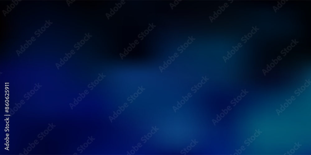 Fototapeta premium Light blue, green vector abstract blur backdrop.