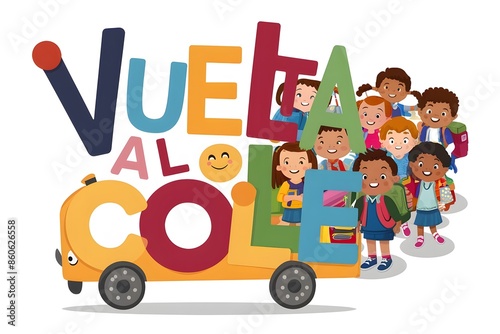 Ilustración vuelta al cole