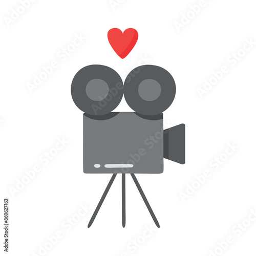 Video camera for wedding movie