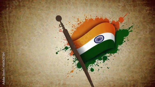 15 august Indian independence day vector backgrounds