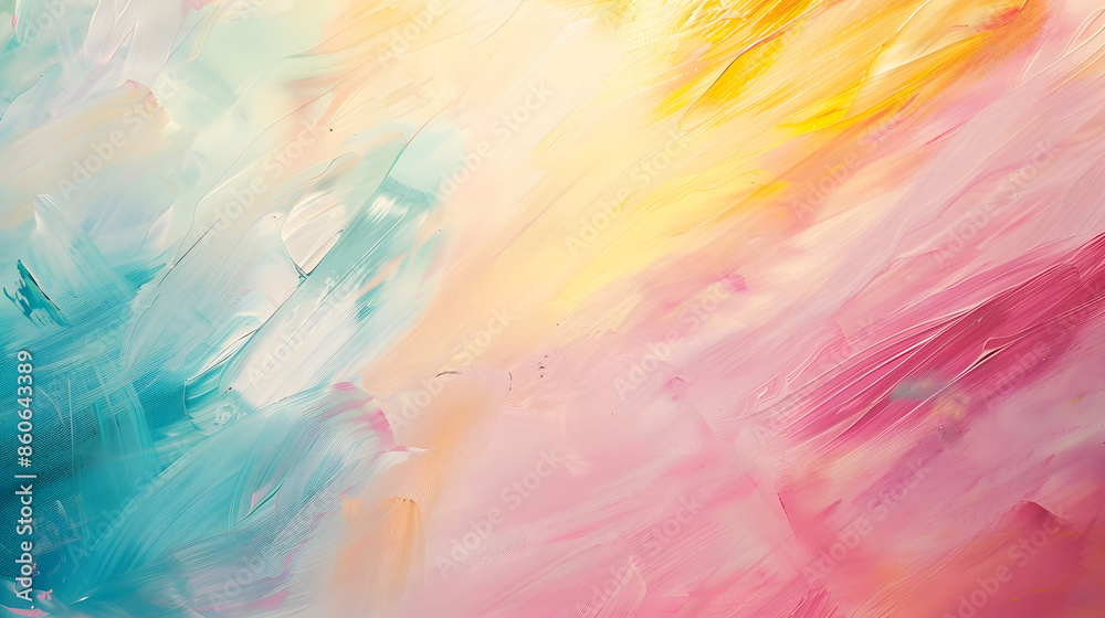 Art oil and acrylic smear blot canvas painting wall Abstract texture pastel color stain brushstroke texture background : Generative AI Art oil and acrylic smear blot canvas painting wall Abstract texture pastel color stain brushstroke texture background : Generative AI