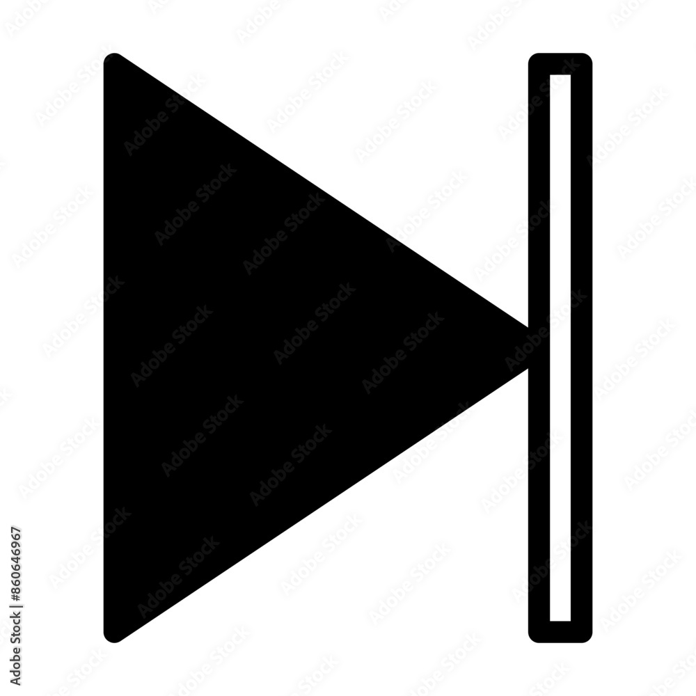forward glyph icon vector illustration isolated on white background forward glyph icon vector illustration isolated on white background