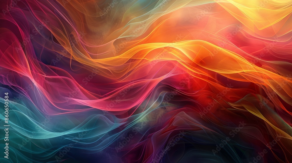 Abstract colorful swirls Abstract colorful swirls