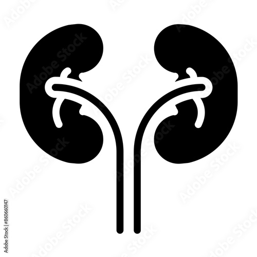 Vector Design Kidney Health Icon Style