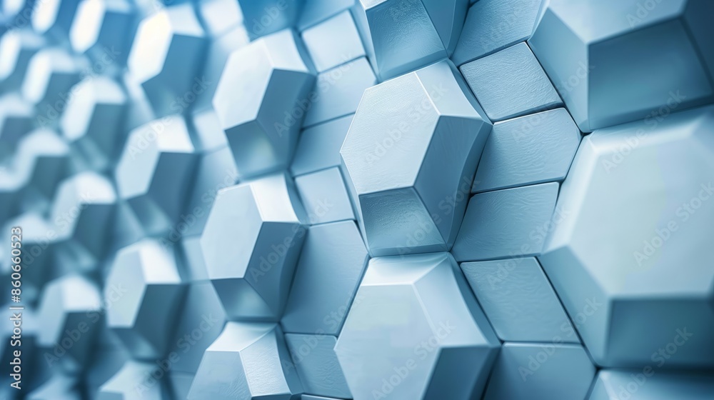 Abstract hexagon wall design Abstract hexagon wall design