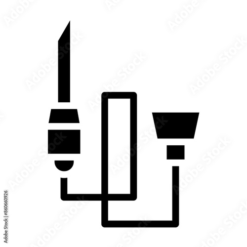 Vector Design IV Catheter Icon Style