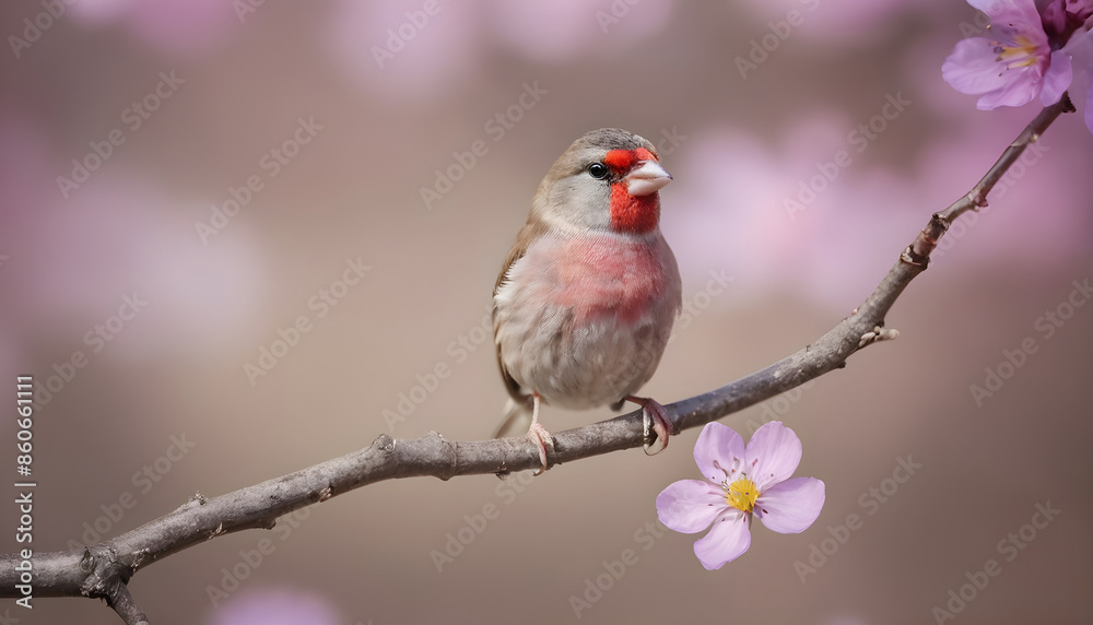 colourful tiny finch stands on a branch | Bird Photography colourful tiny finch stands on a branch | Bird Photography