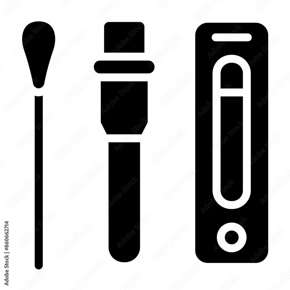 Vector Design Virus Testing Kit Icon Style Vector Design Virus Testing Kit Icon Style