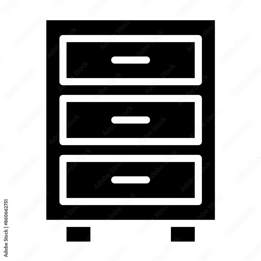 Vector Design Dresser Icon Style Vector Design Dresser Icon Style