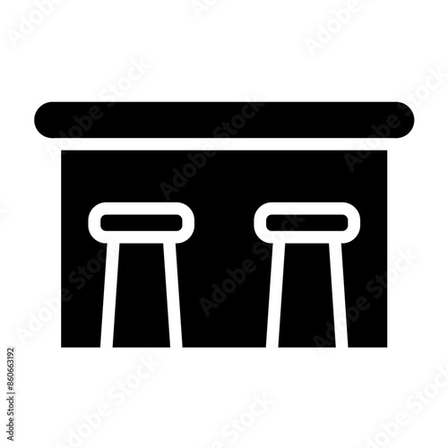 Vector Design Bar Table Icon Style © Circlon