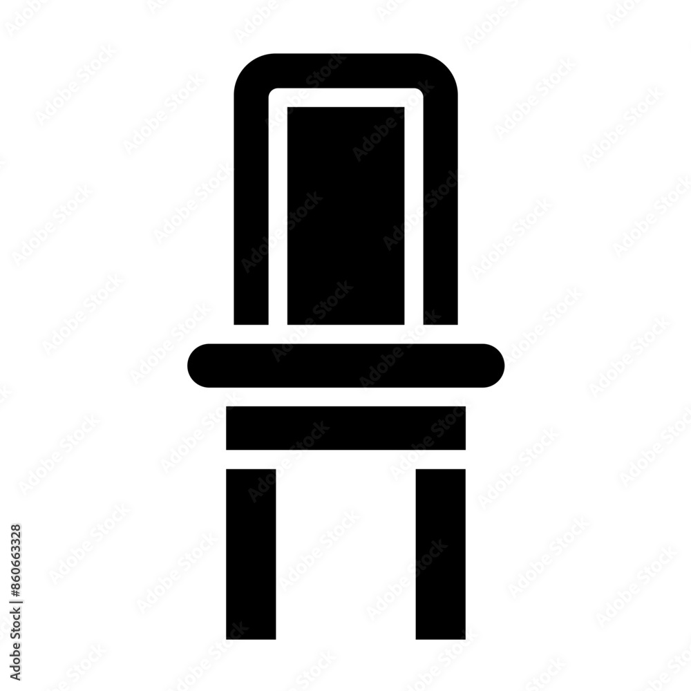 Vector Design Parson Chair Icon Style Vector Design Parson Chair Icon Style