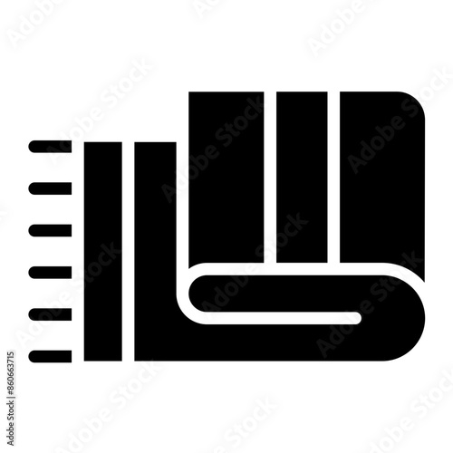 Vector Design Fleece Blanket Icon Style