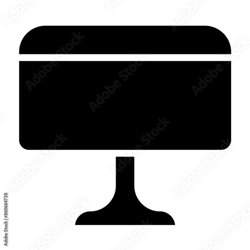 Vector Design Foot Pouf Icon Style