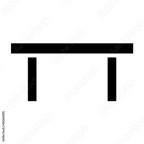 Vector Design Entryway Table Icon Style