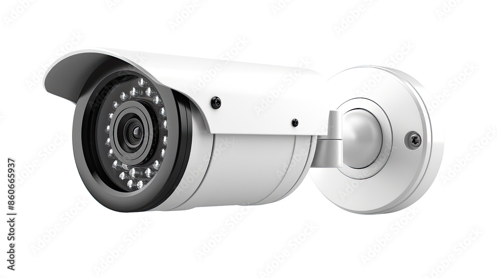 surveillance camera on a transparent background surveillance camera on a transparent background