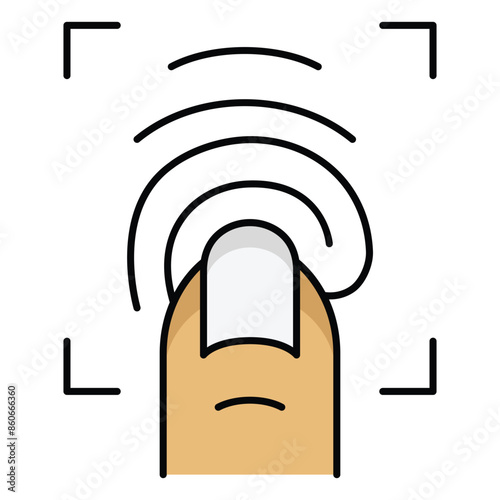  The use of biometric technology (fingerprint, facial recognition, etc.) to verify an individual's identity for security purposes.