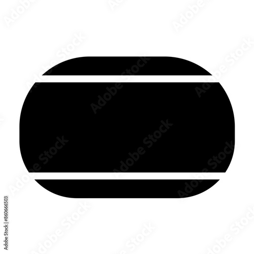 Vector Design Floor Pouf Icon Style