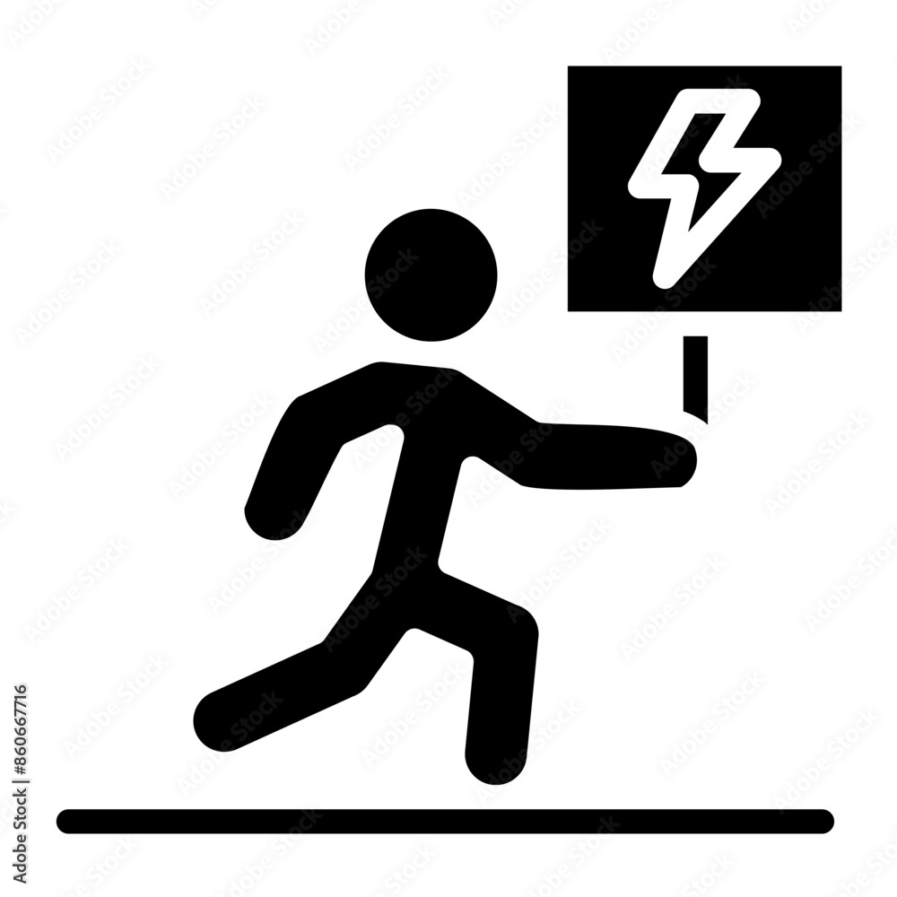Vector Design Flashmob Icon Style Vector Design Flashmob Icon Style