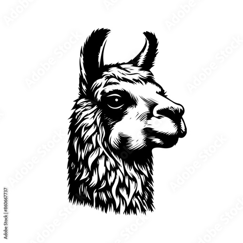 llama head vector
