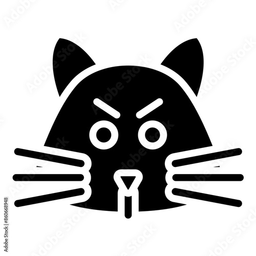 Vector Design Purr Icon Style