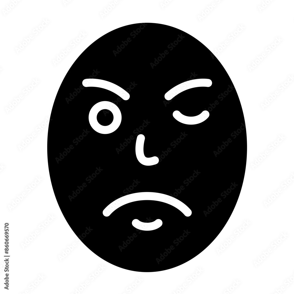Vector Design Unabashed Icon Style Vector Design Unabashed Icon Style