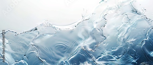 Calm Water Ripples in Light Blue and White. Gentle Waves Creating an Abstract, Soothing Pattern, Perfect for a Serene and Tranquil Visual Aesthetic. Ideal for Backgrounds and Nature-Themed Designs.
