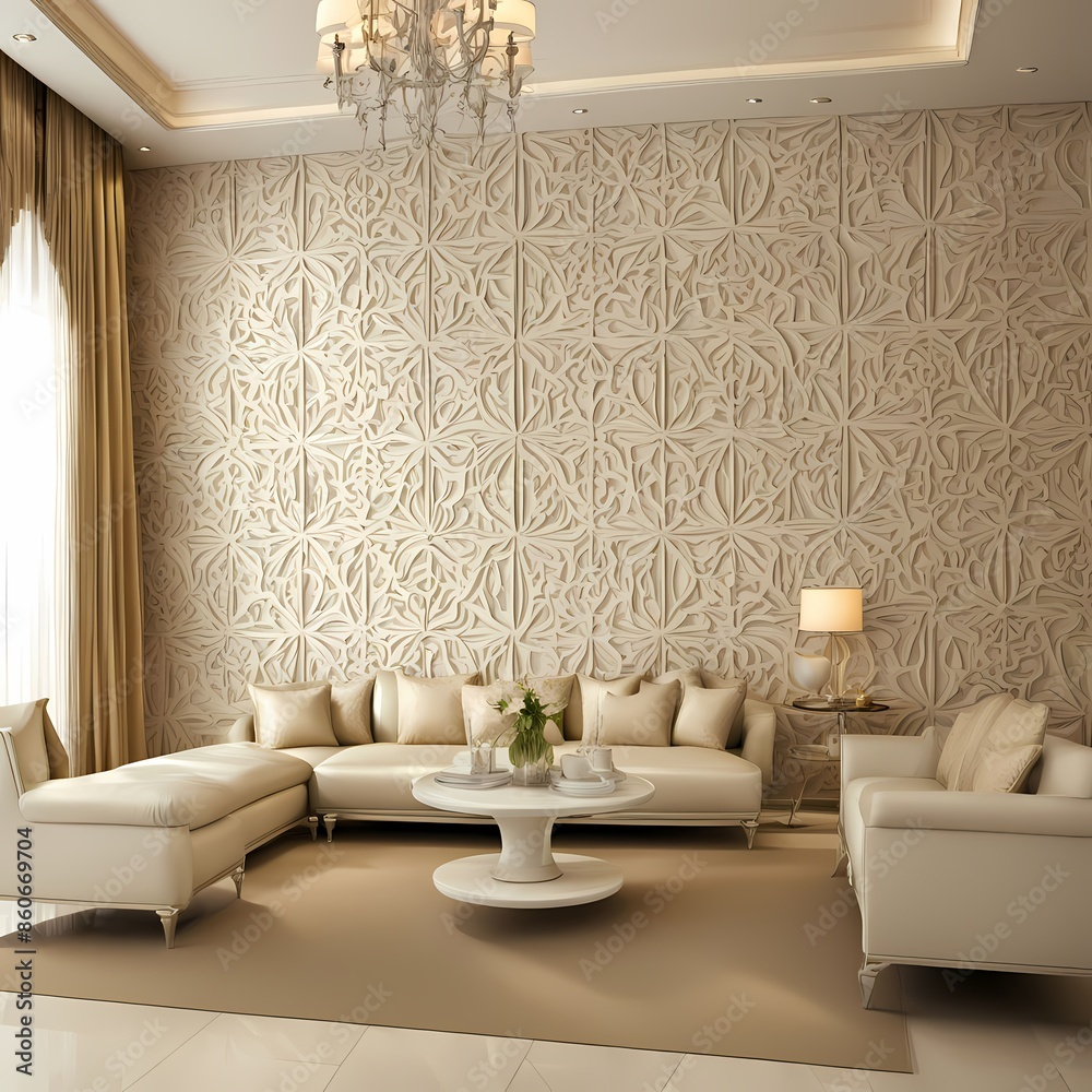 Fototapeta premium living room interior