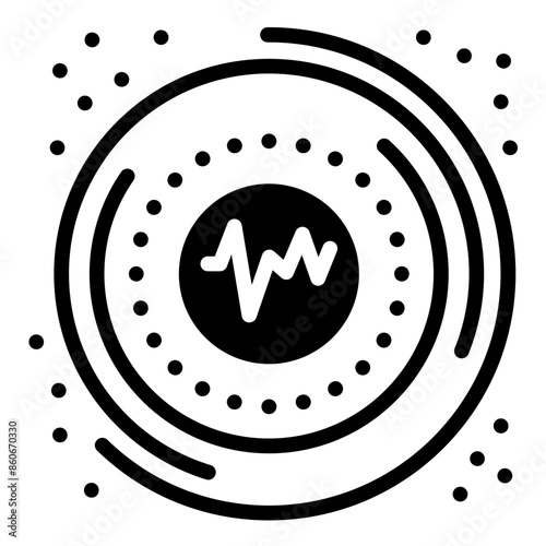 Vector Design Revel Rhythm Icon Style