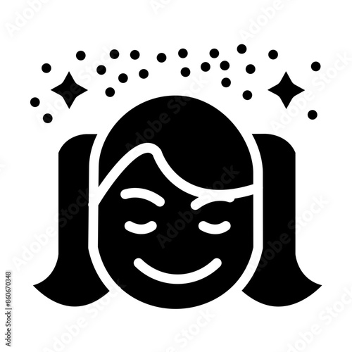 Vector Design Gleeful Glow Icon Style
