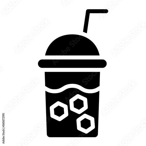 Vector Design Fruit Slush Icon Style