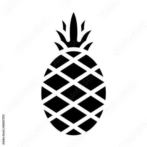 Vector Design Pineapple Parade Icon Style