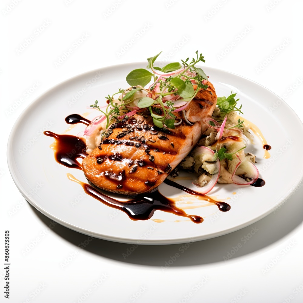 Famous food dish Isolated on a white background Famous food dish Isolated on a white background