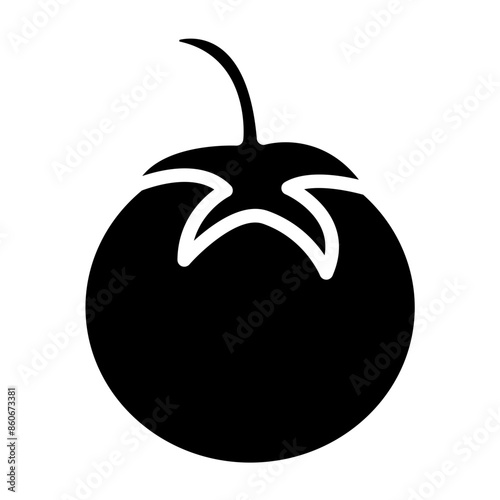 Vector Design Tomato Tango Icon Style