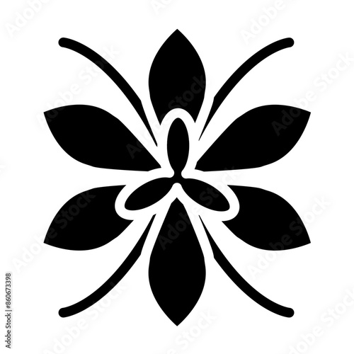 Vector Design Saffron Savor Icon Style