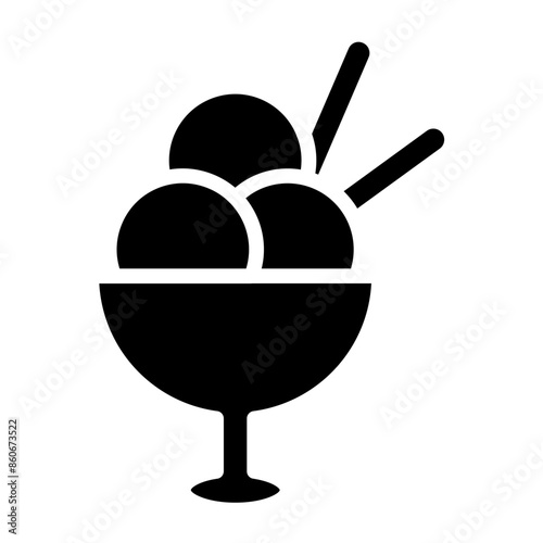 Vector Design Sorbet Symphony Icon Style
