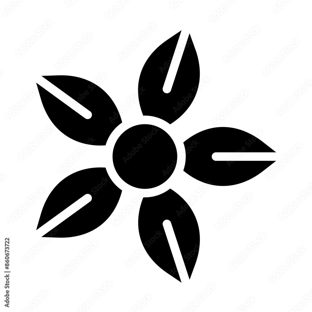 Vector Design Vanilla Vortex Icon Style Vector Design Vanilla Vortex Icon Style